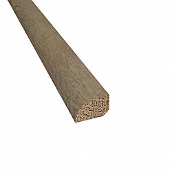 Prefinished Monaco White Oak Hardwood 1/2 in thick x .75 in wide x 78 in Length Shoe Molding